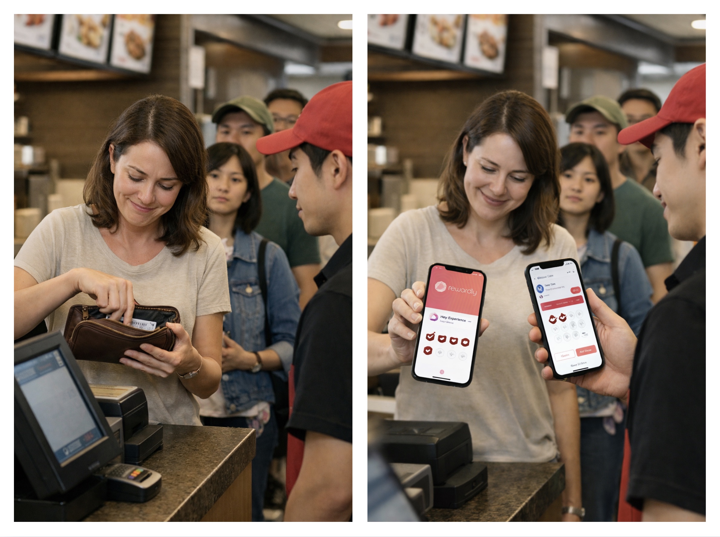 A clear winner between physical stamp program and a digital stamp program where digital loyalty stands out.