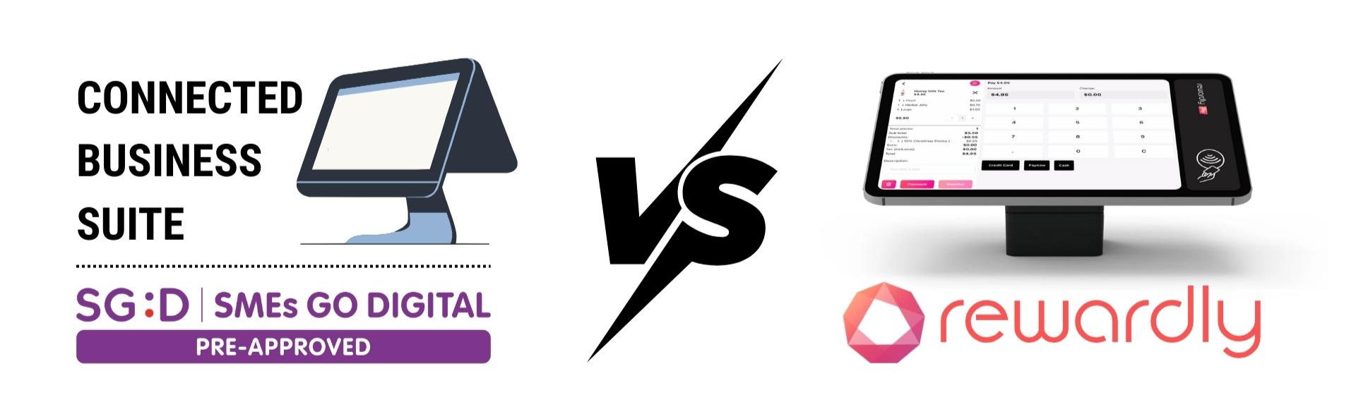 PSG pre-approved POS system vs Rewardly POS