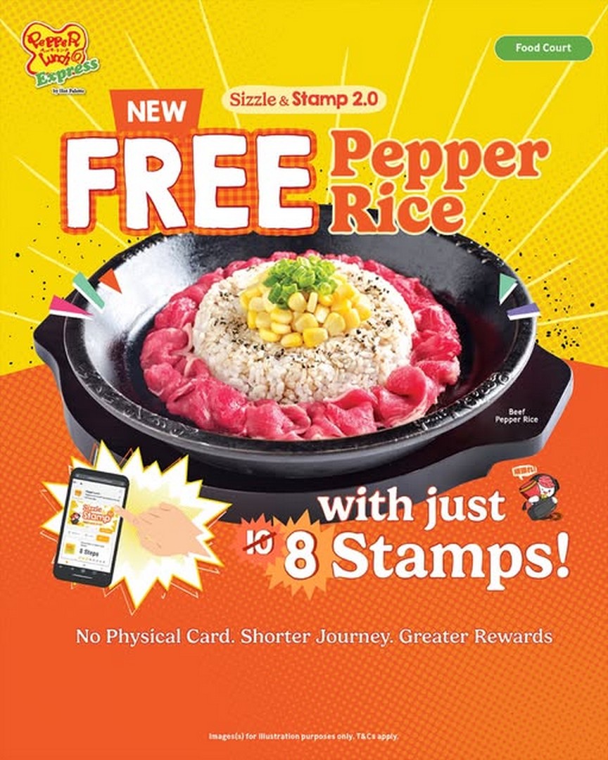 Pepper Lunch Sizzle & Stamp 2.0: A Digital Loyalty Revolution for Singapore Diners